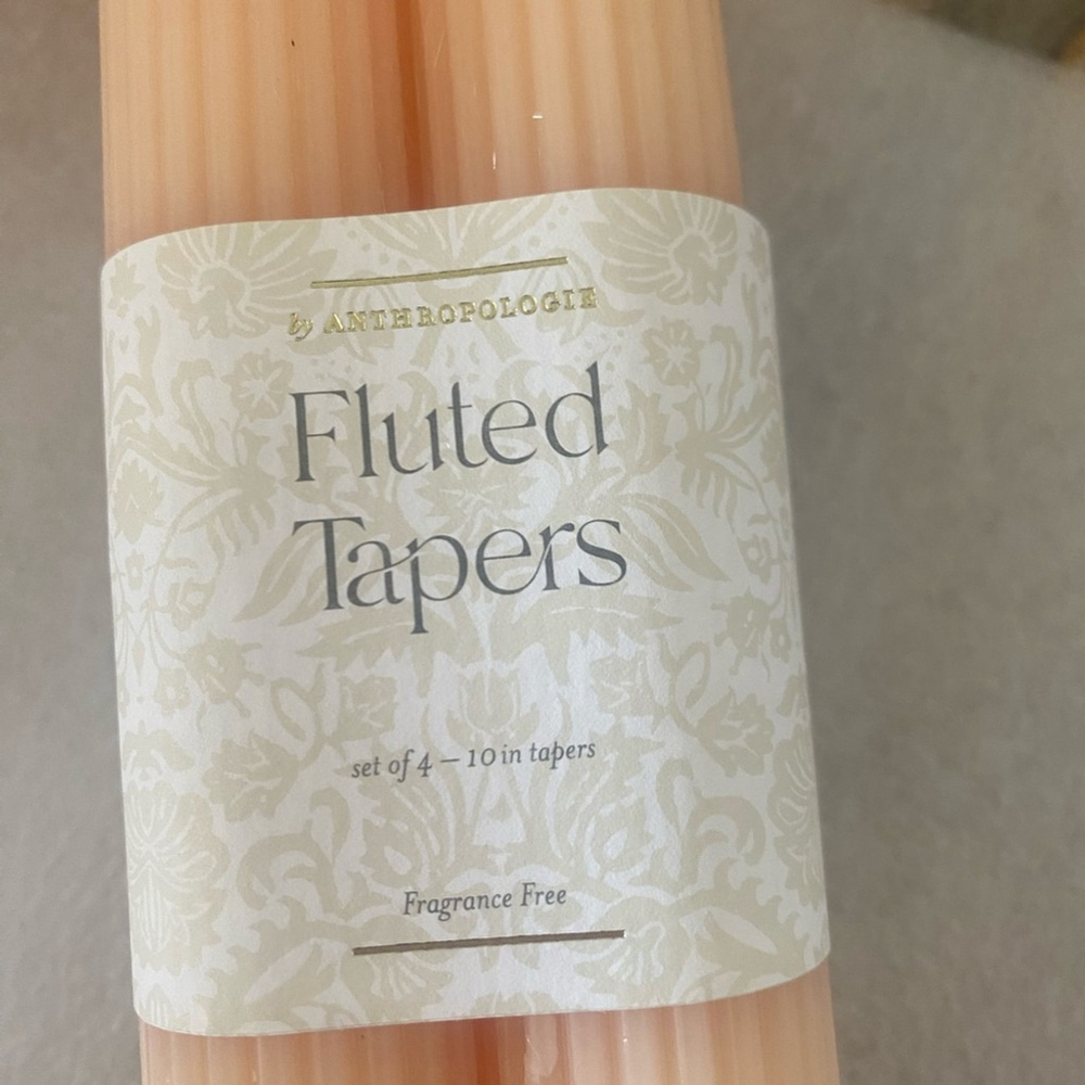 Anthropologie Tapered Candles Set - ivory - Picture 3 of 5